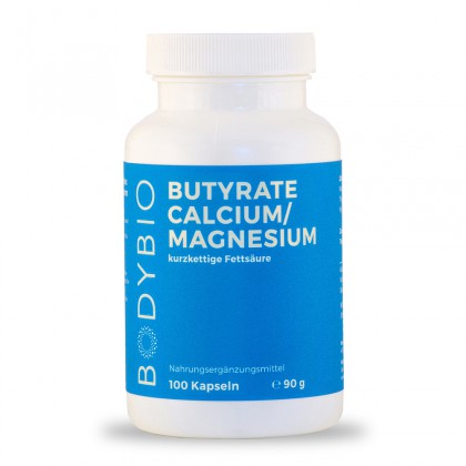 Butyrate (Calcium/Magnesium) BodyBio 100 Kps