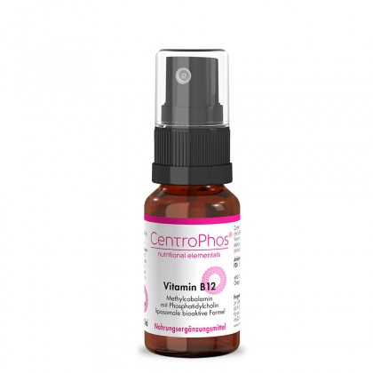 Vitamin B12 Methylcobalamin liposomal, vegan 20 ml