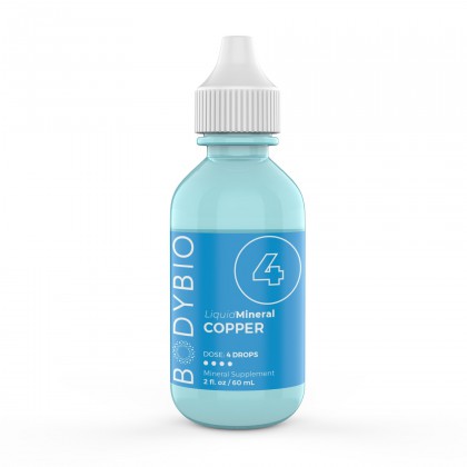 Liquid Mineral #4 Copper BodyBio 60 ml Konz.