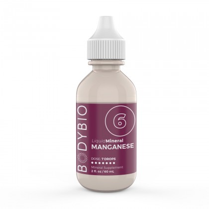 Liquid Mineral #6 Manganese BodyBio 60 ml Konz.