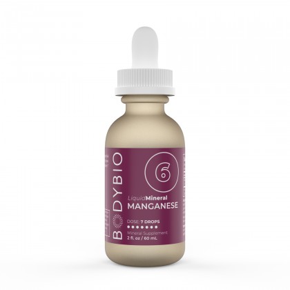 Liquid Mineral #6 Manganese BodyBio 60 ml Konz.