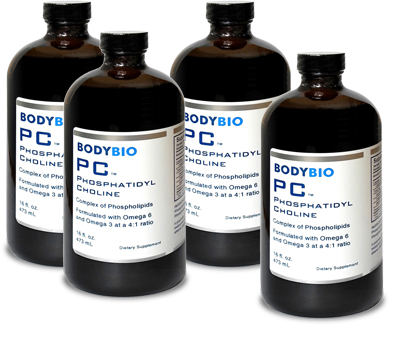 BodyBio PC Phosphatidylcholin Liquid